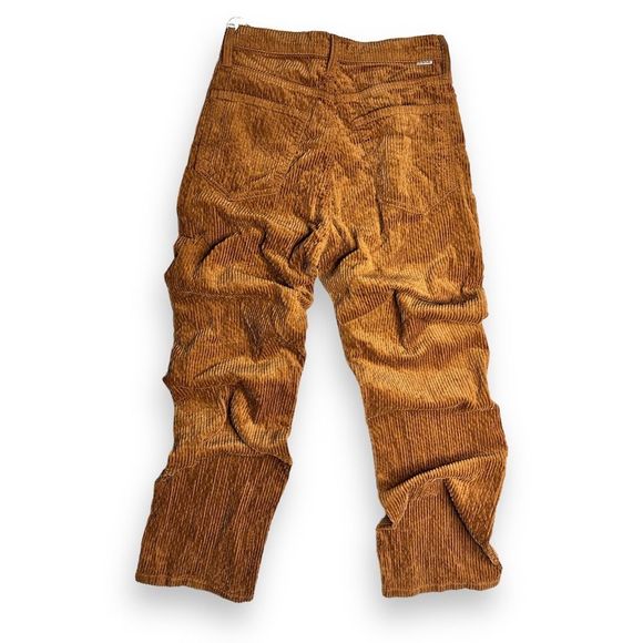 Free People x MOTHER High-Waisted Study Hover Cord Jeans Deep In The Valley - Picture 1 of 14